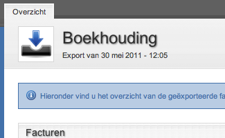 Boekhoudexport